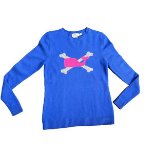 Vineyard‎ Vines Intarsia Whale Crossbone Sweater Cashmere Blend Preppy XS